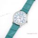 AAA Swiss Copy Blancpain Ladybird Cal.1163 Turquoise Steel Watch Diamond-set (2)_th.jpg